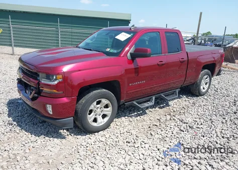 2016 Chevrolet Silverado 1500 2Lt из США, поврежденный, VIN 1GCVKREC5GZ169931